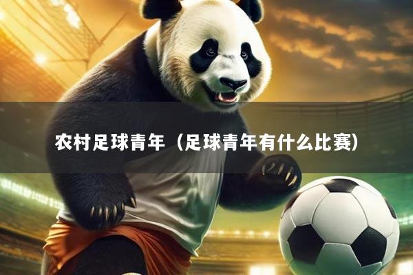 农村足球青年（足球青年有什么比赛）