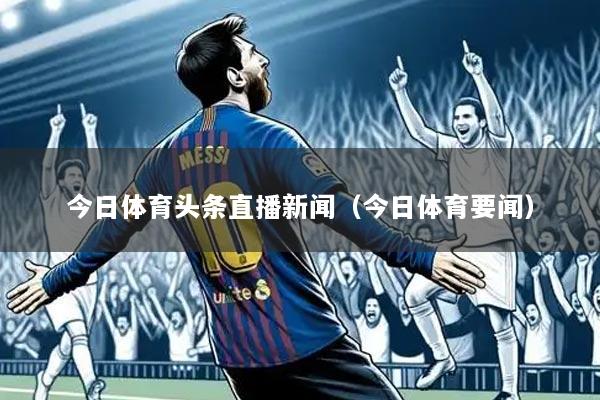 今日体育头条直播新闻(今日体育要闻)