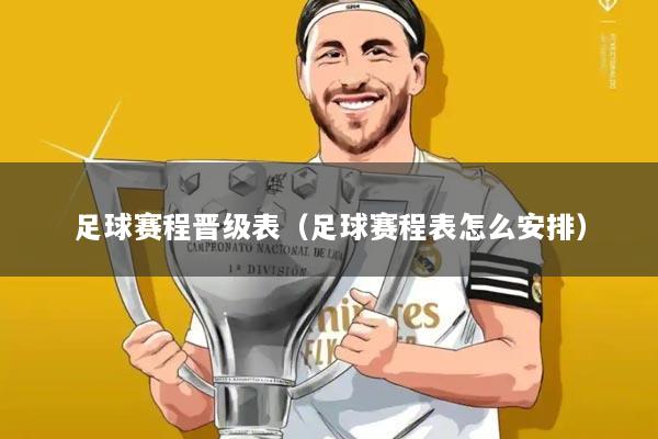 足球赛程晋级表（足球赛程表怎么安排）