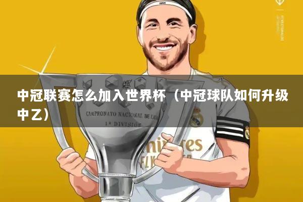 中冠联赛怎么加入世界杯(中冠球队如何升级中乙)